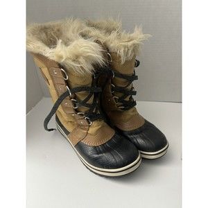 Women Sorel Boot Tofino II Leather Waterproof Youth Sz 4 Scuffed One Of The Boot